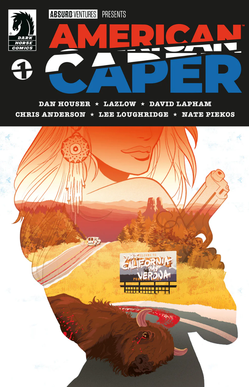 American Caper Issue #1 Cover A by Tyler Boss