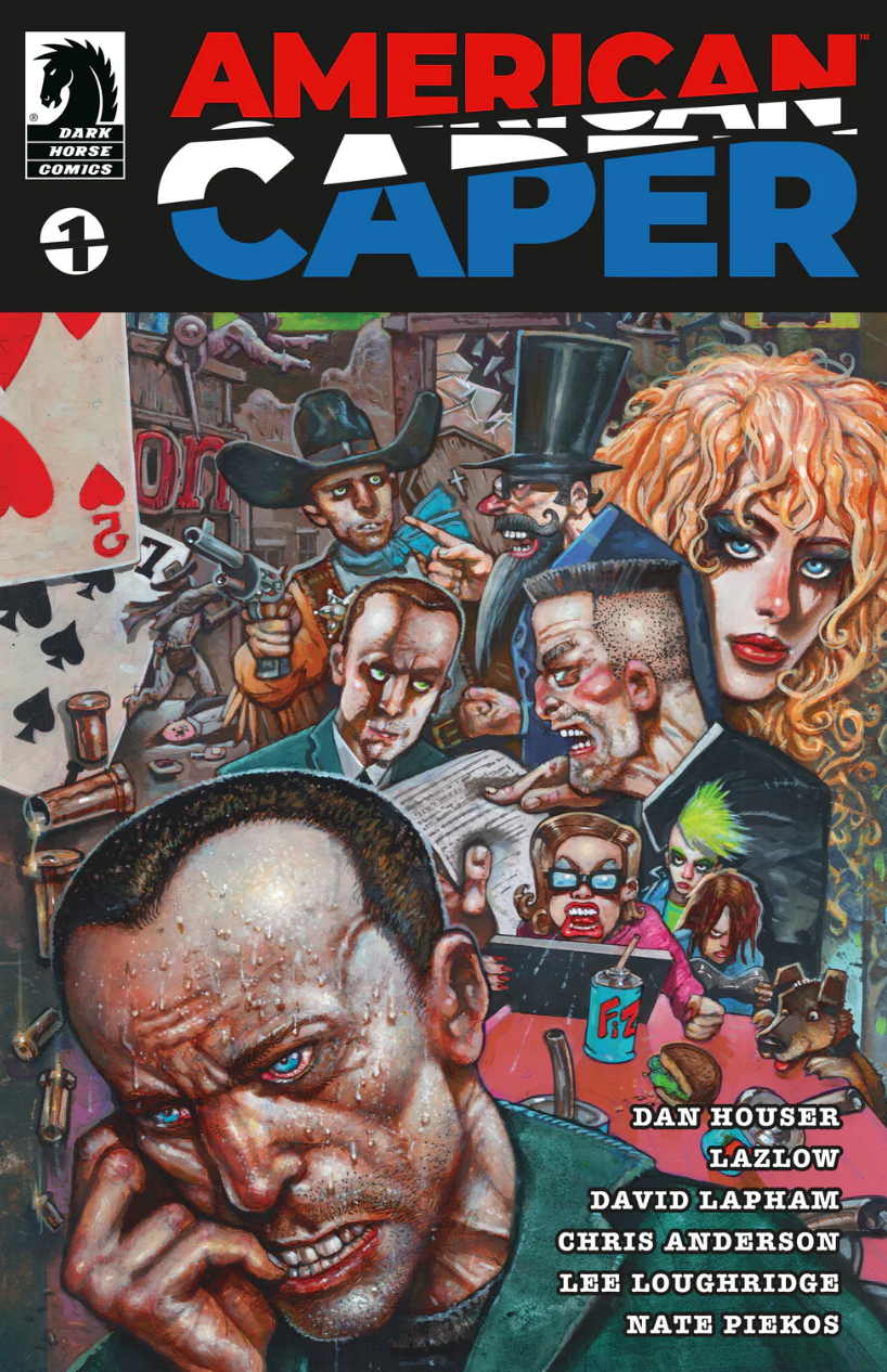 American Caper Issue #1 Cover B by Simon Bisley