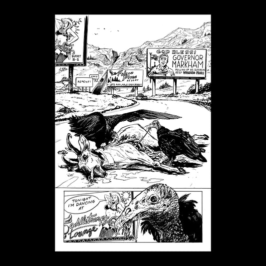 ORIGINAL AMERICAN CAPER ARTWORK BY CHRIS ANDERSON: ISSUE 1, PAGE 15
