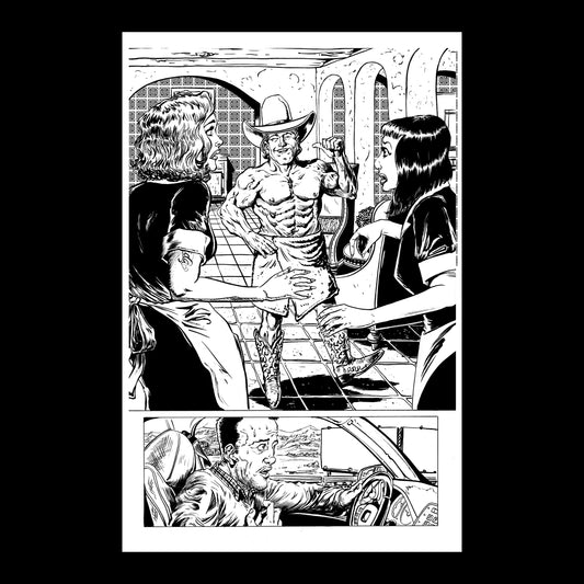 ORIGINAL AMERICAN CAPER ARTWORK BY CHRIS ANDERSON: ISSUE 2, PAGE 9