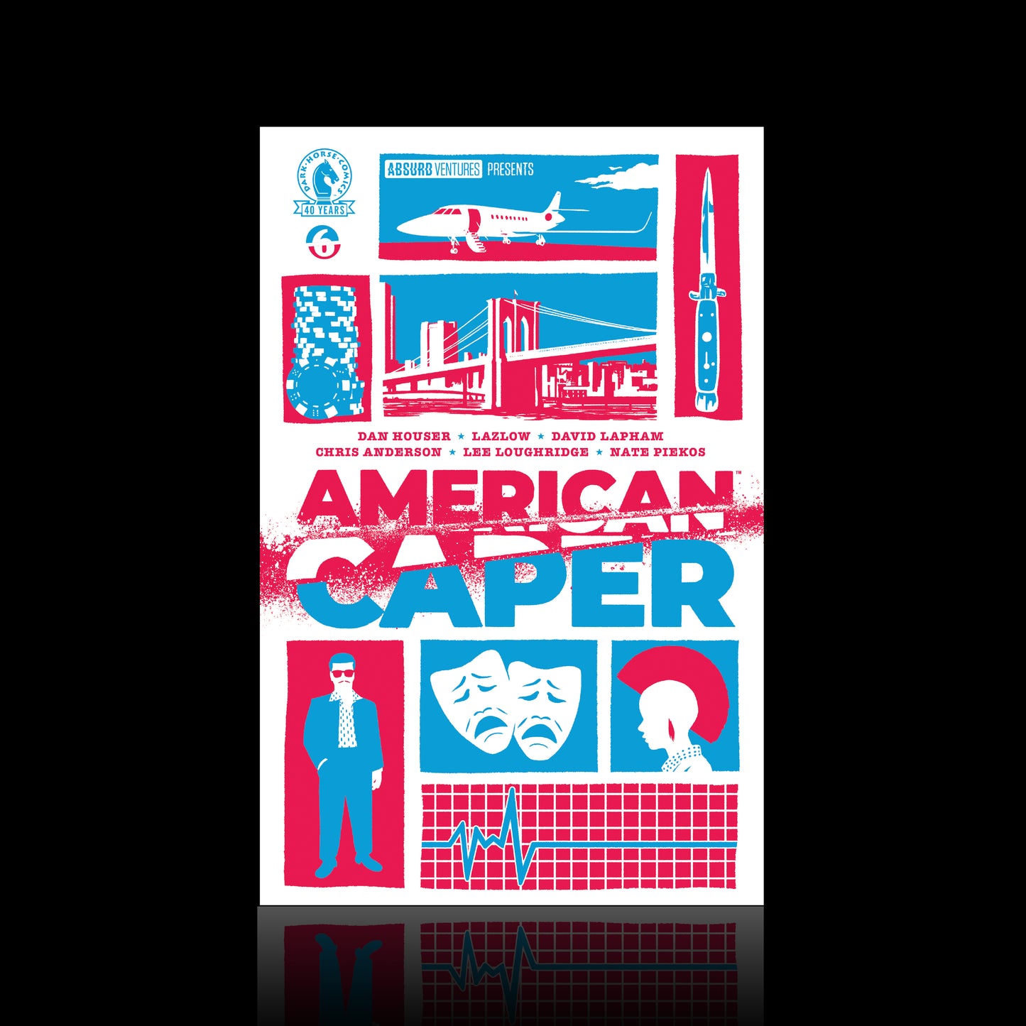 AMERICAN CAPER COMIC BOOK ISSUE #6
