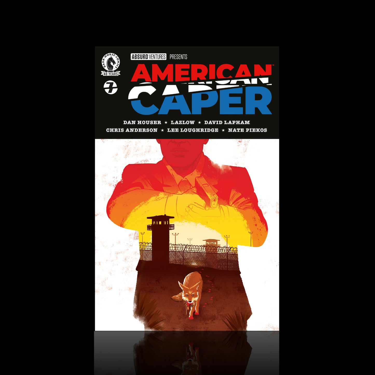 AMERICAN CAPER COMIC BOOK ISSUE #7