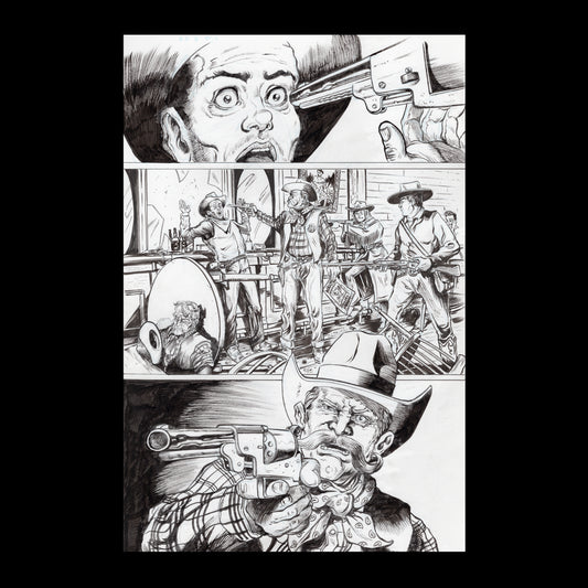 ORIGINAL AMERICAN CAPER ARTWORK BY CHRIS ANDERSON: ISSUE 3, PAGE 1