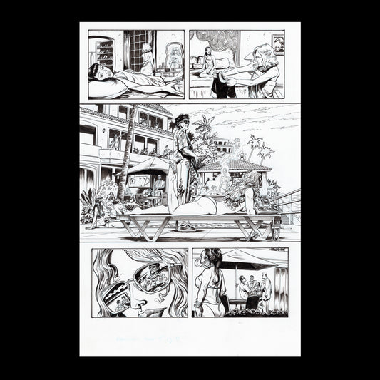 ORIGINAL AMERICAN CAPER ARTWORK BY CHRIS ANDERSON: ISSUE 5, PAGE 18