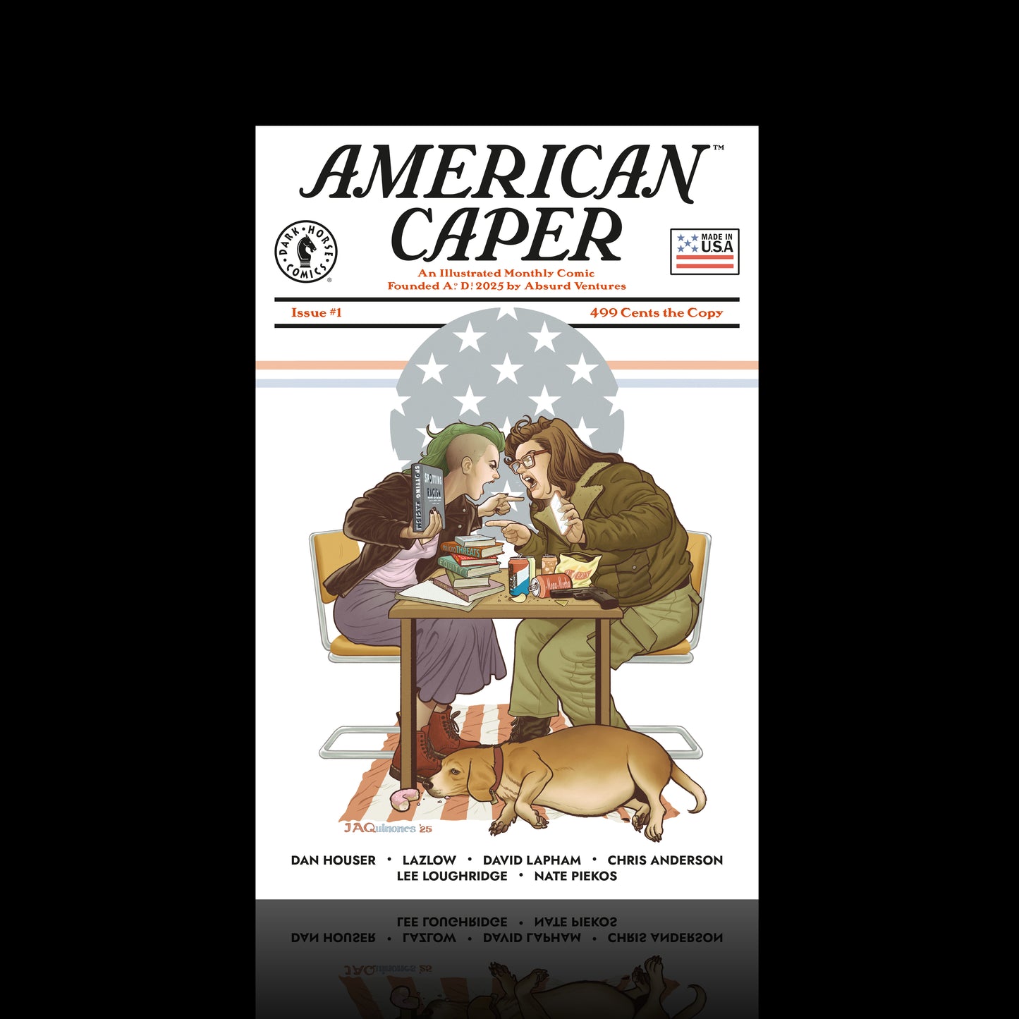 AMERICAN CAPER COMIC BOOK ISSUE #1 (5 COVER OPTIONS)