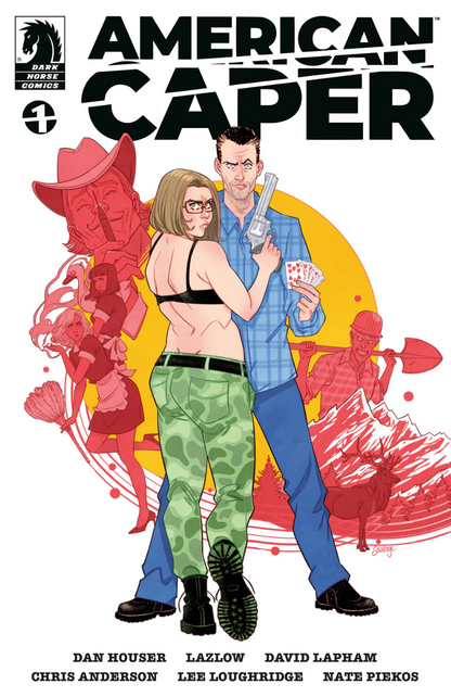 American Caper Issue 1 Cover E by Marguerite Sauvage