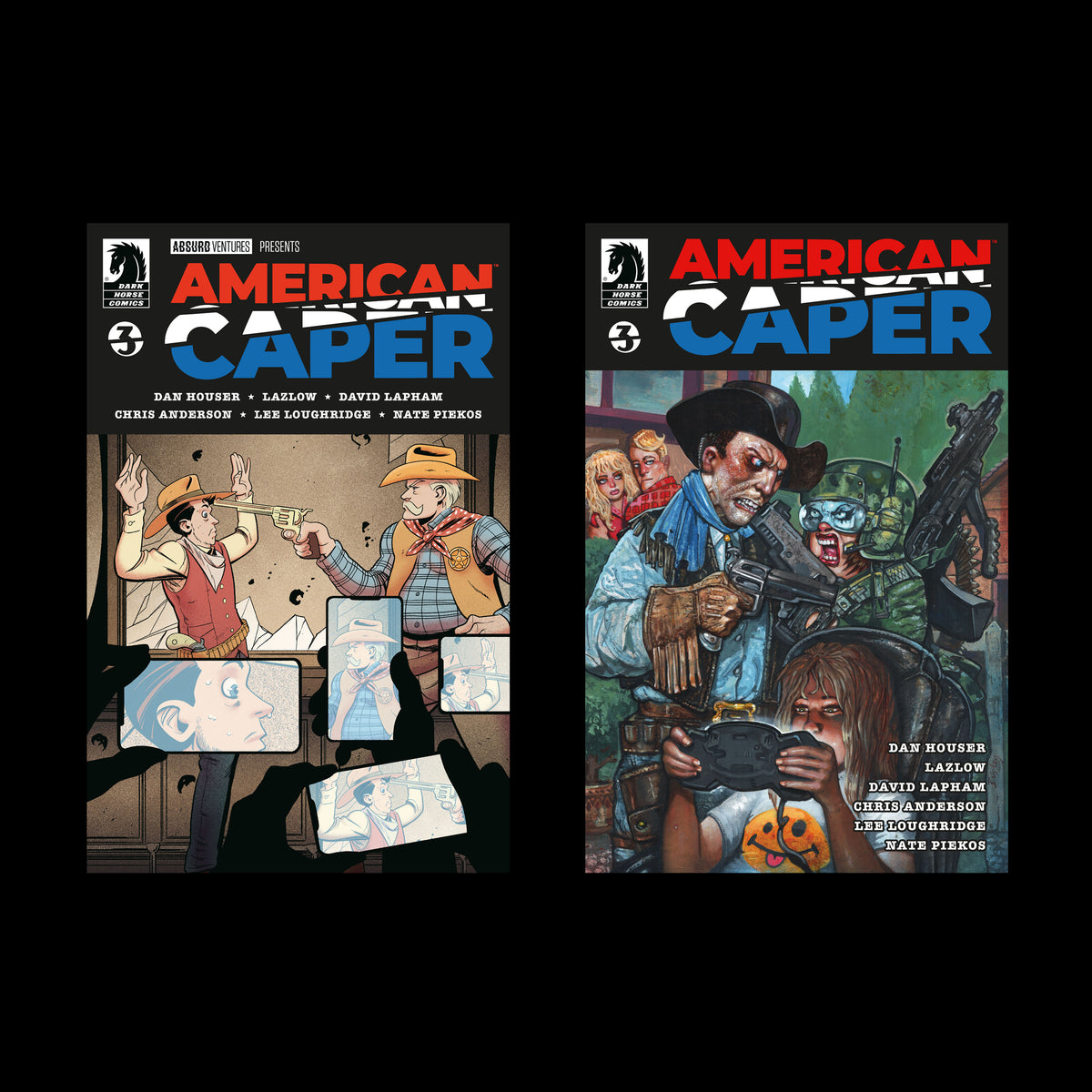 AMERICAN CAPER ISSUE #3 BUNDLE – Absurd Ventures Store