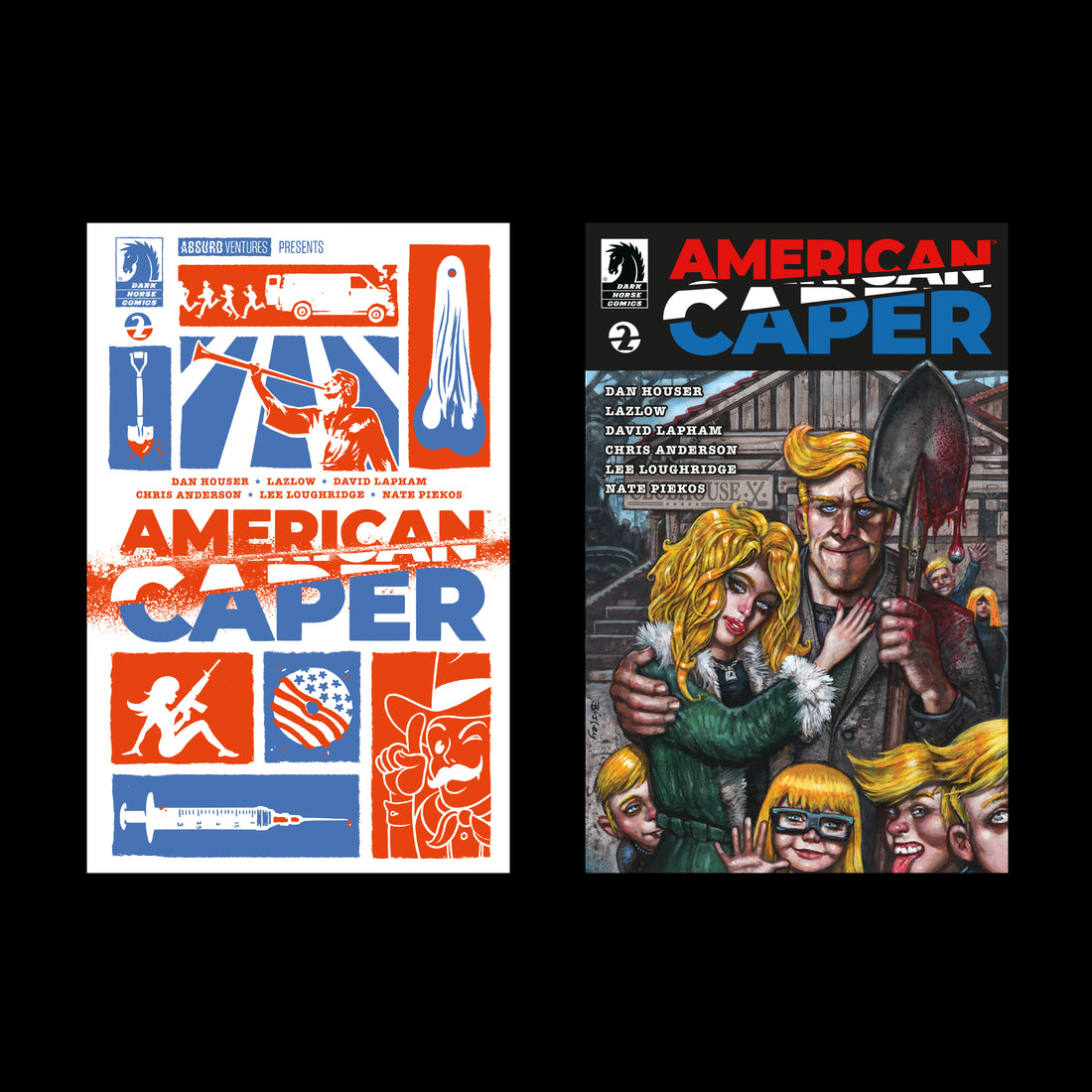 AMERICAN CAPER ISSUE #2 BUNDLE – Absurd Ventures Store